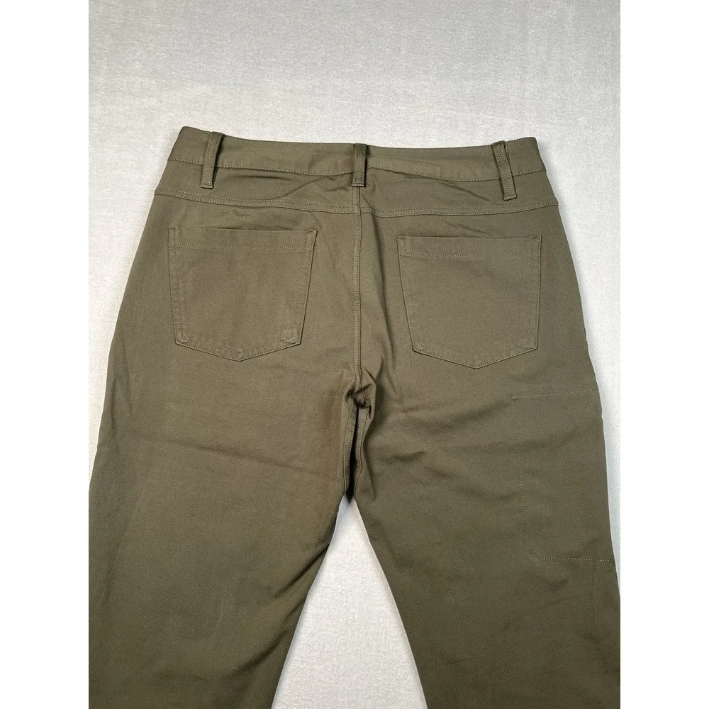 BYLT Everyday Pant 2.0 Men 31x29 Olive Stretch Tech Travel Golf Performance pant